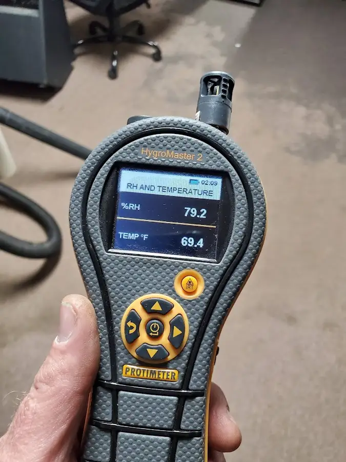Moisture meter humidity assessment for Fire & Smoke Damage Restoration in Holdrege