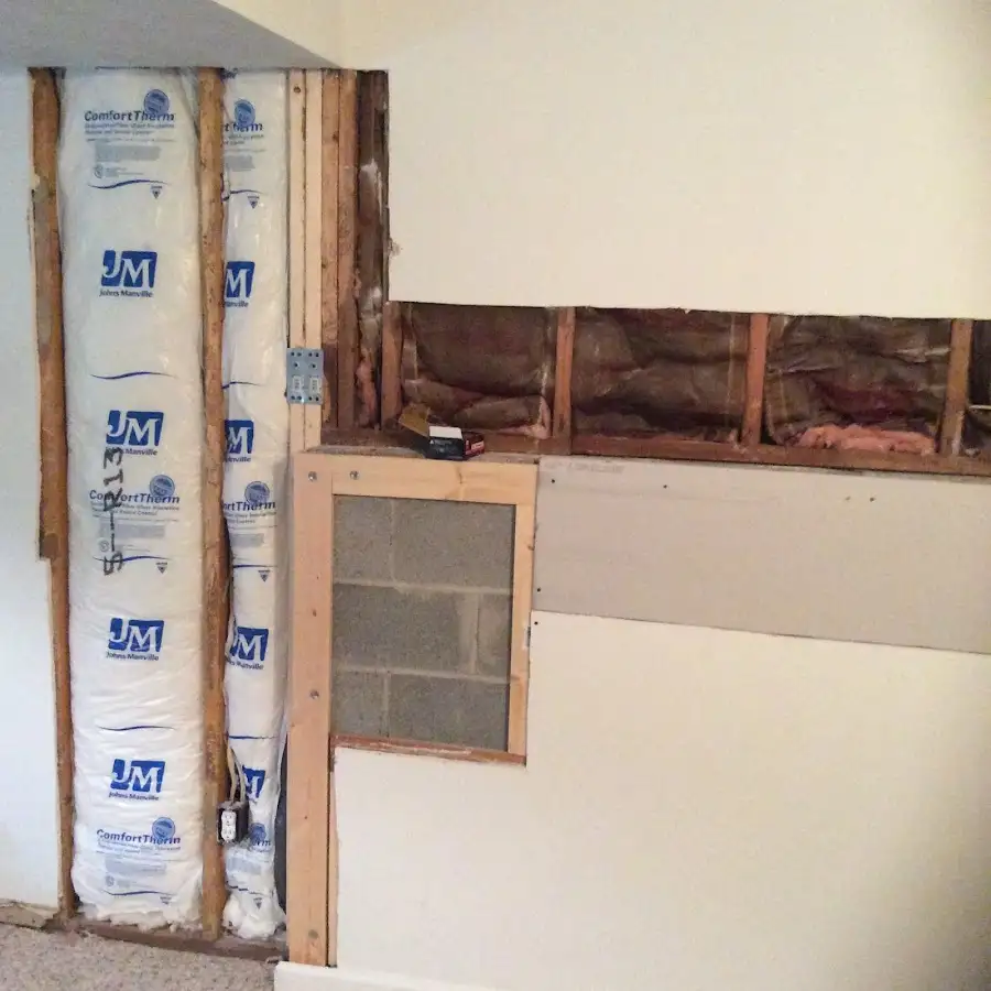 Wall insulation replacement during Contents Cleaning & Restoration in Holdrege